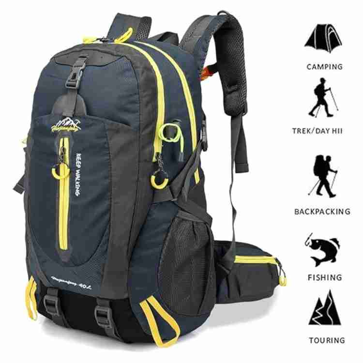 Turistický batoh Kavero 40 l, voděodolný – několik kapes - Desfino