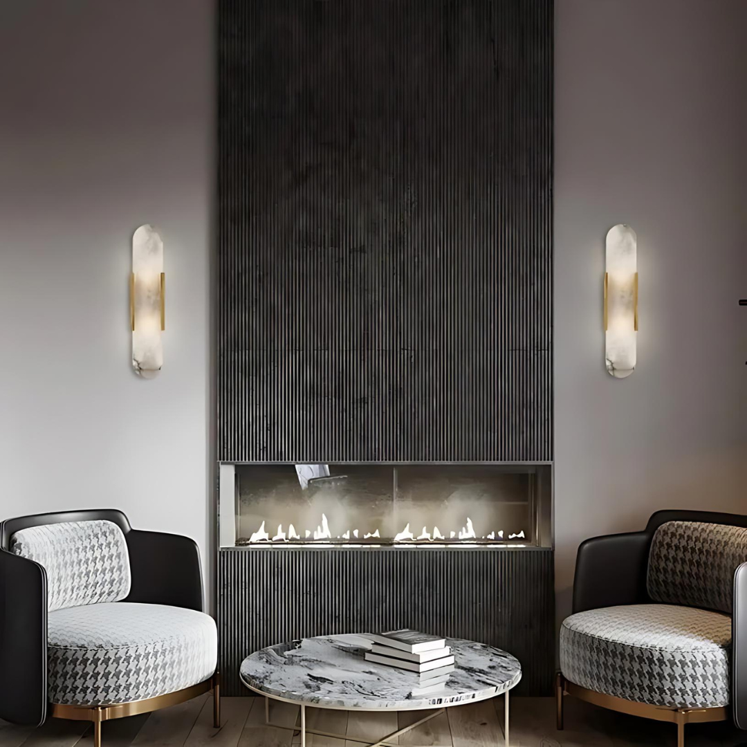 Collection d’appliques murales sculpturales Aveline