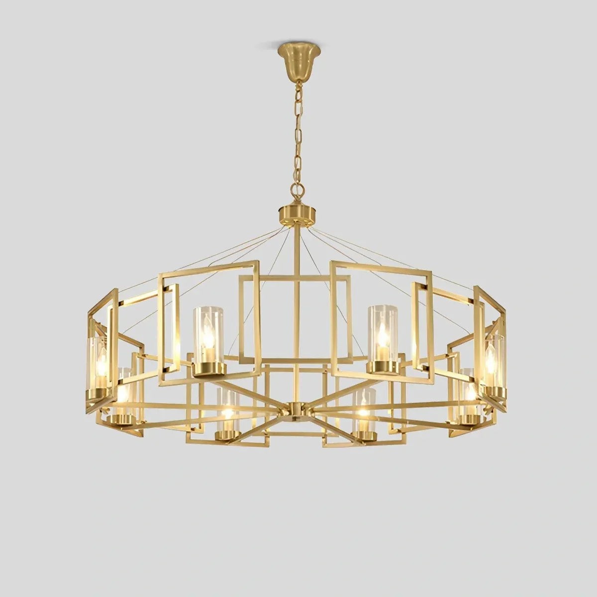 Modern Luxury All Copper Chandelier | Desfino