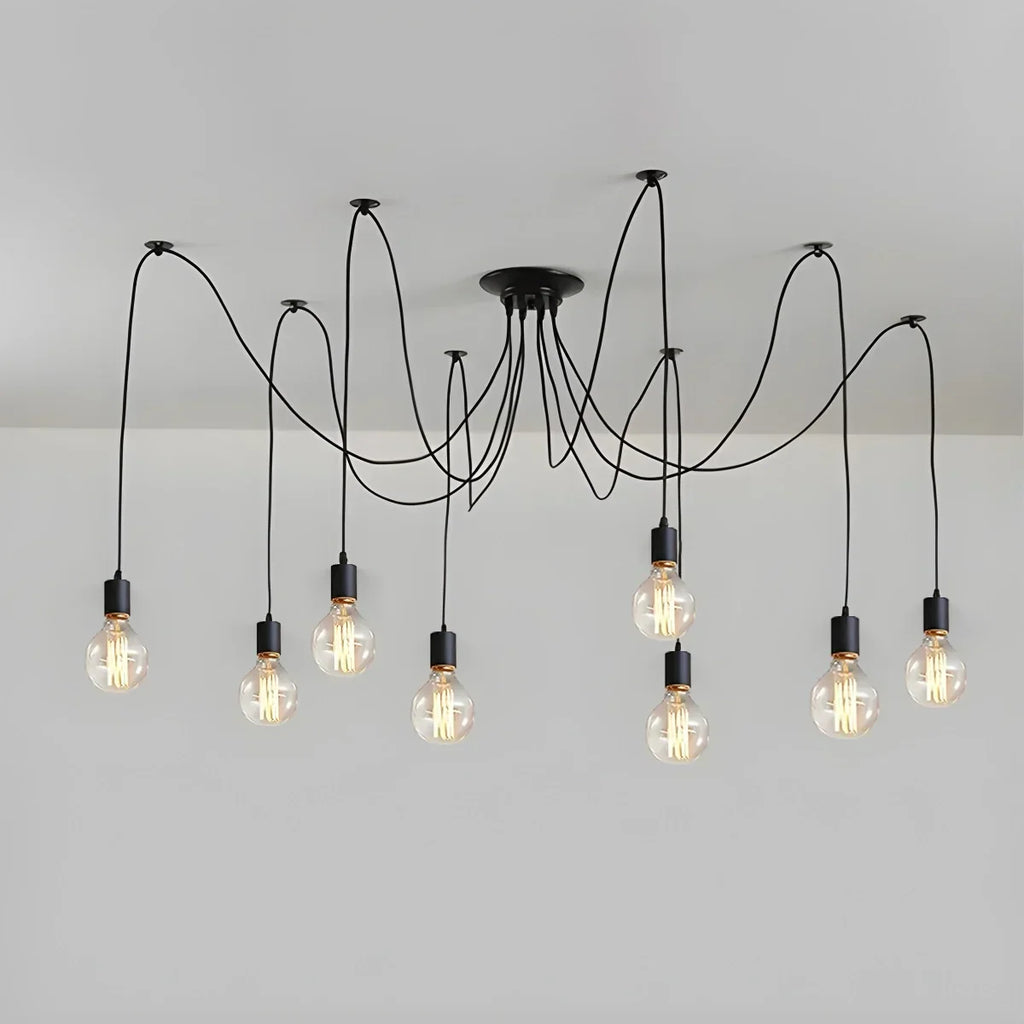 Alfie Vintage Multiple Light Bulbs Chandelier | Desfino