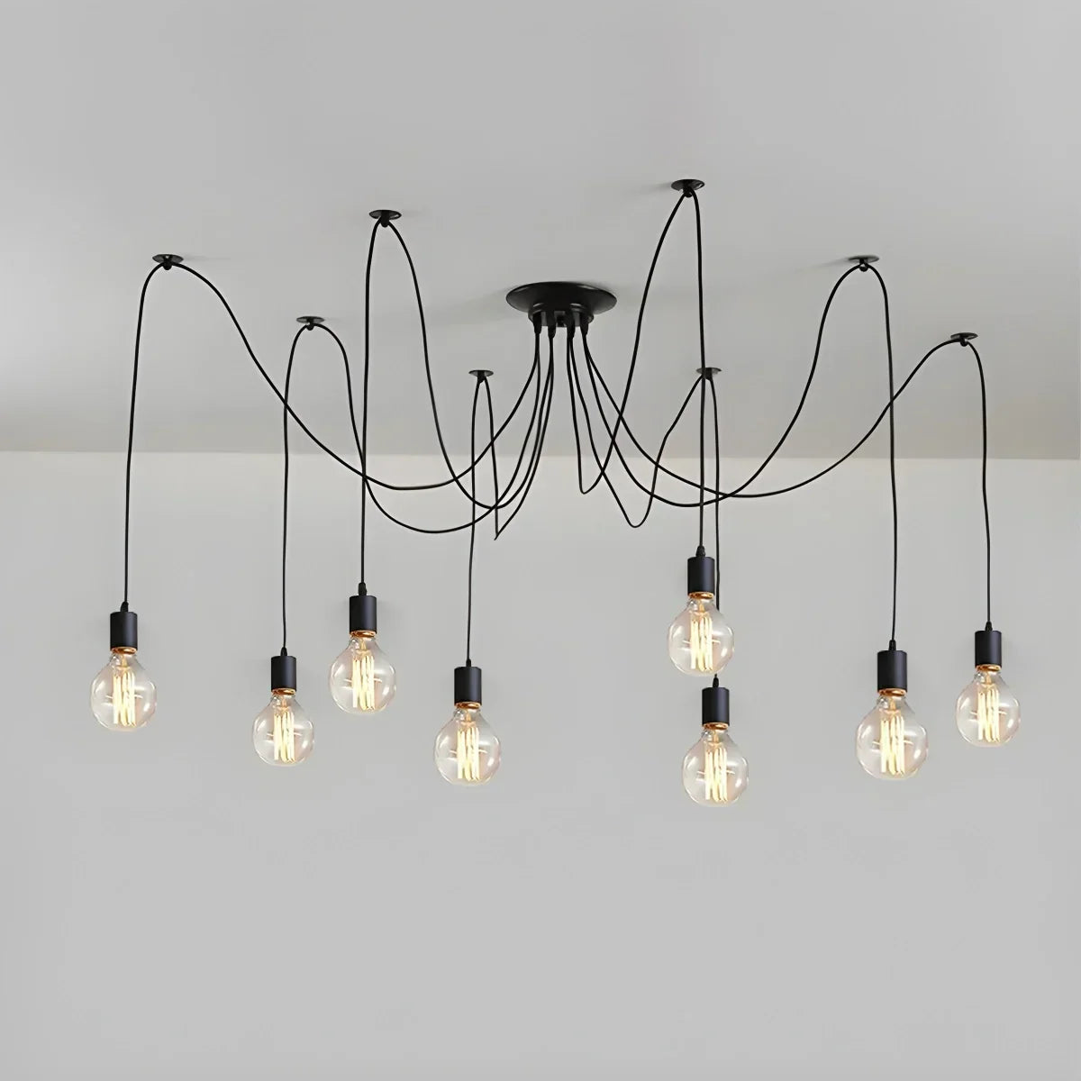Alfie Vintage Multiple Light Bulbs Chandelier | Desfino