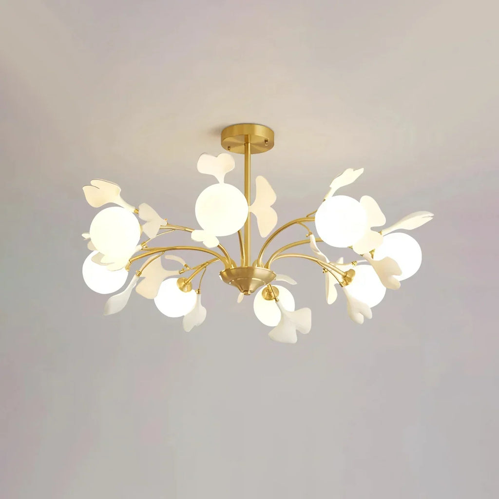 Thalassa Ginkgo Chandelier for Living Room | Desfino