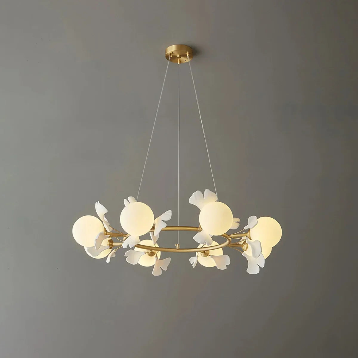 Evander Ginkgo Chandelier for Dining Area | Desfino