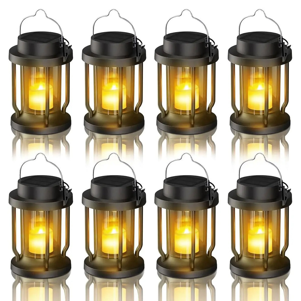 Solar Flameless Candle Lantern Hanging Light | Desfino