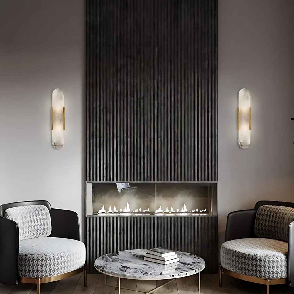 Downward-Facing LED Wall Sconce — Aveline Sconce Collection - Desfino