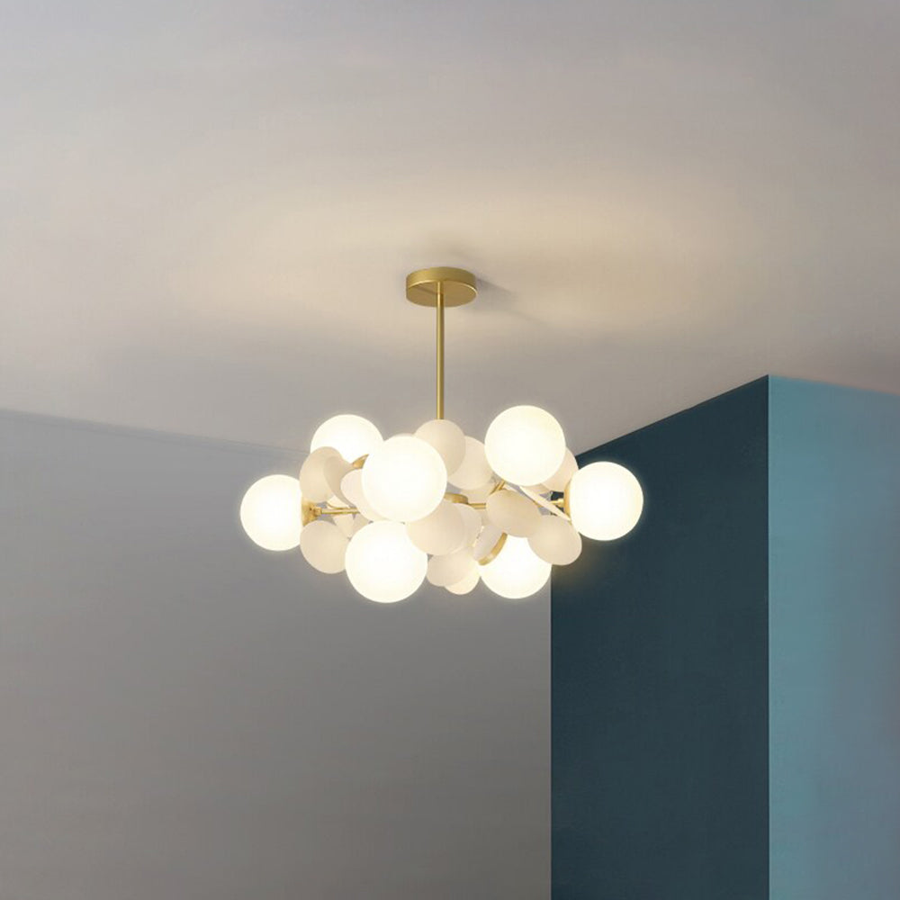 Moderní akrylové závěsné LED svítidlo AstraLumen — elegantní provedení - Desfino