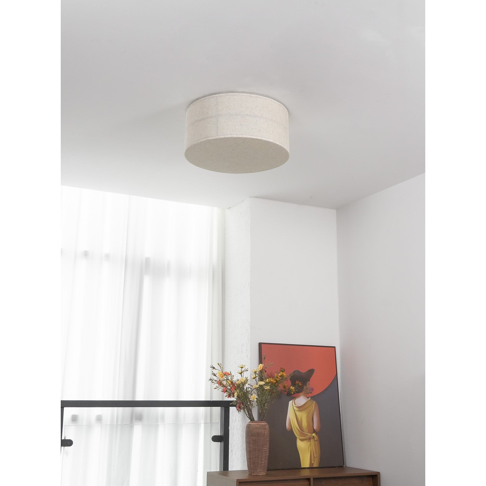 Deckenleuchte Hashira – indirektes Design für flächenbündige Montage