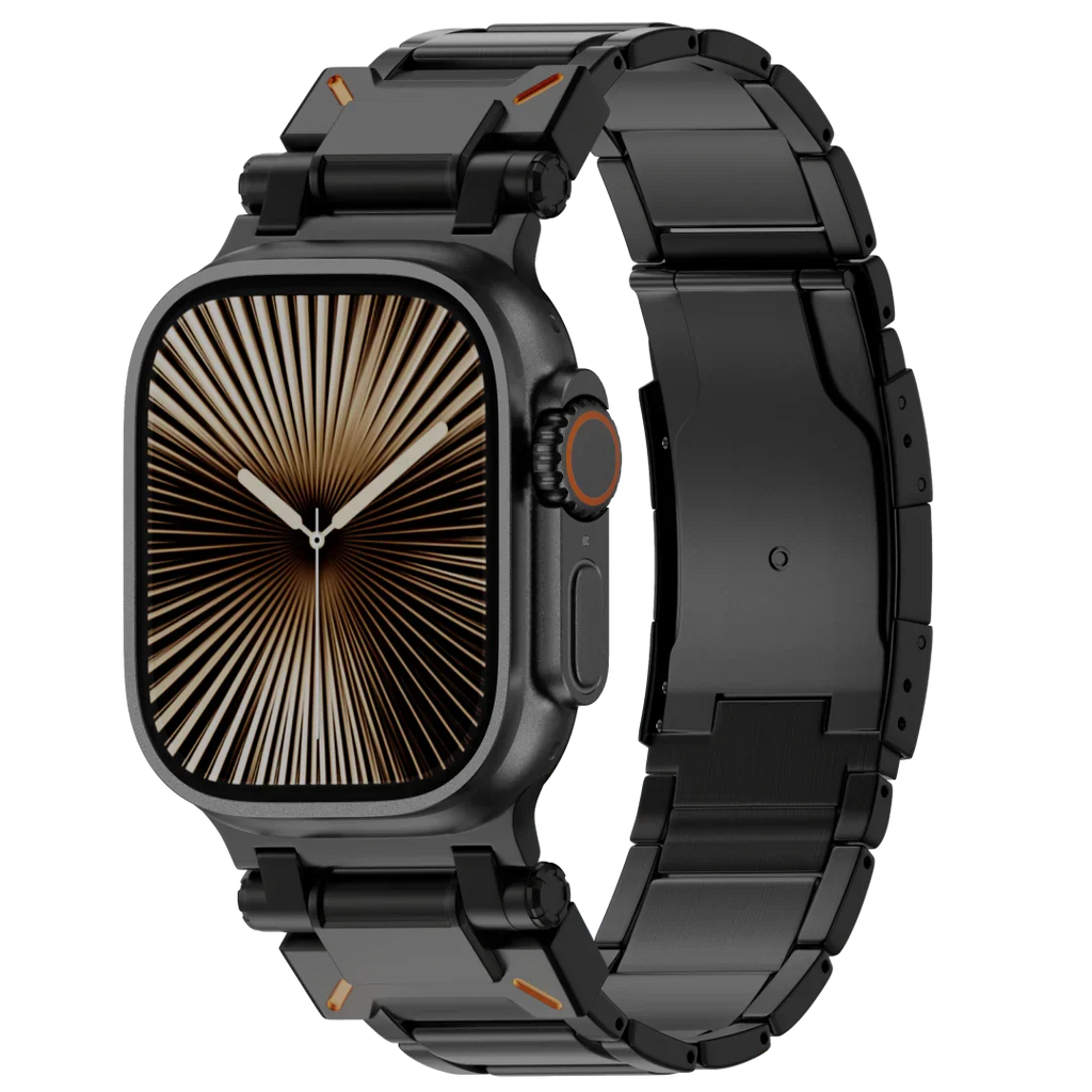 オーリダン Apple Watch UltraおよびUltra 2用耐傷性チタンバンド - Desfino