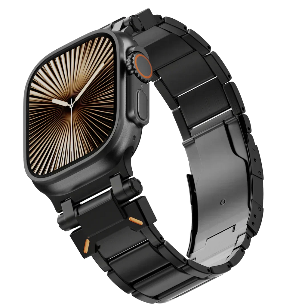 オーリダン Apple Watch UltraおよびUltra 2用耐傷性チタンバンド - Desfino