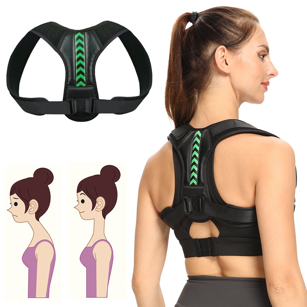 Invisible Back Posture Orthosis — Lightweight Discreet Back Support, Undergarment Fit Profile