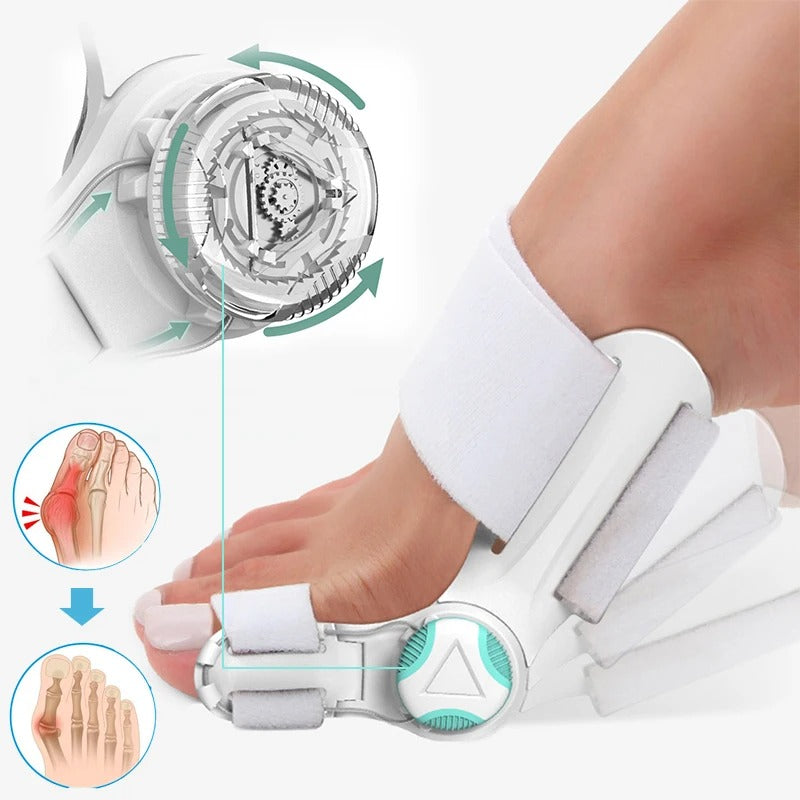 OrthoEase Adjustable Bunion Splint — Toe Corrector, Pain-Free - Desfino