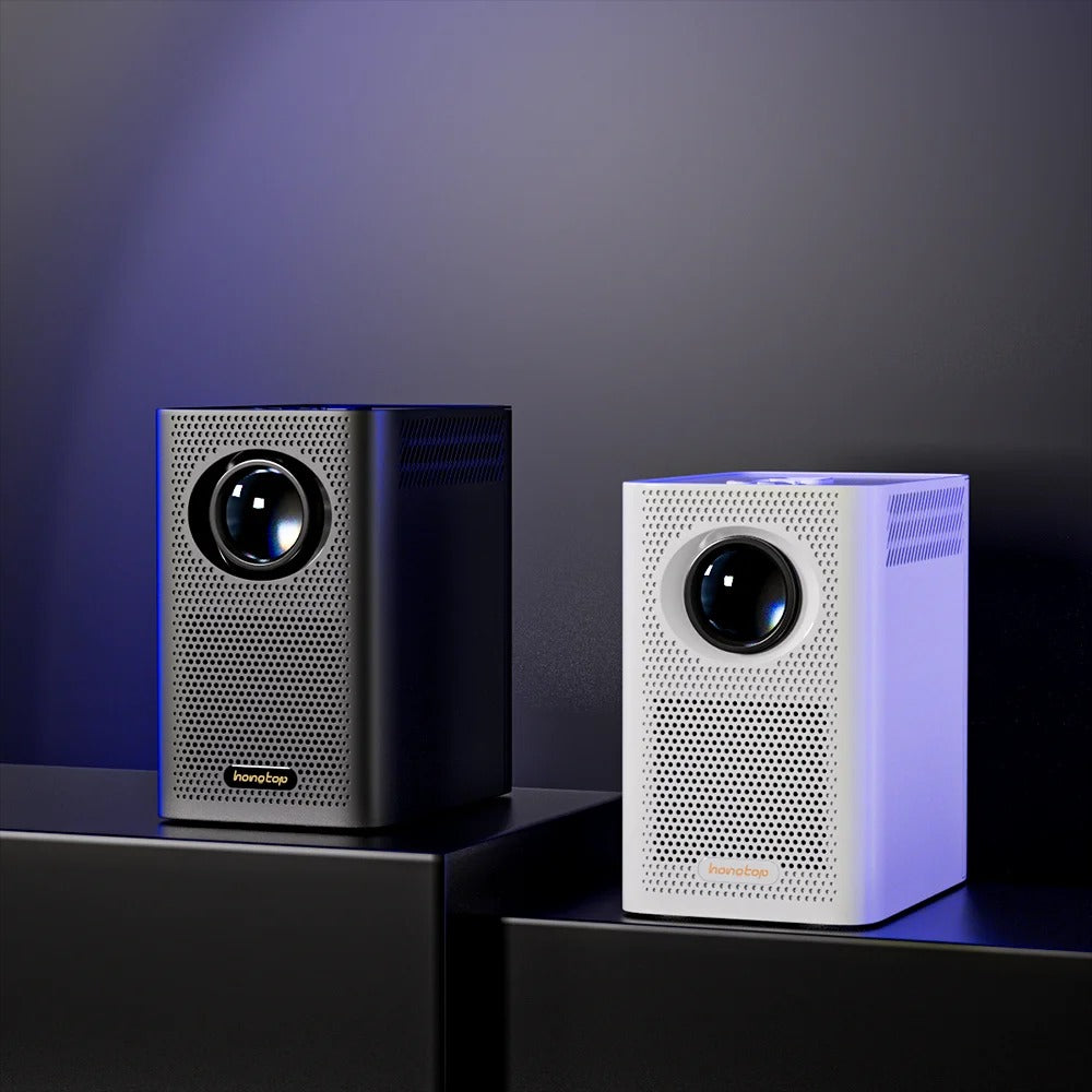 Proyector portátil NovaView 4K con Android y WiFi — Diseño compacto | Desfino