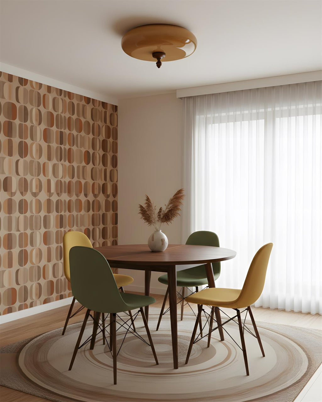 Deckenleuchte Honeydrift von Esilora – minimalistische Silhouette, edle Oberfläche
