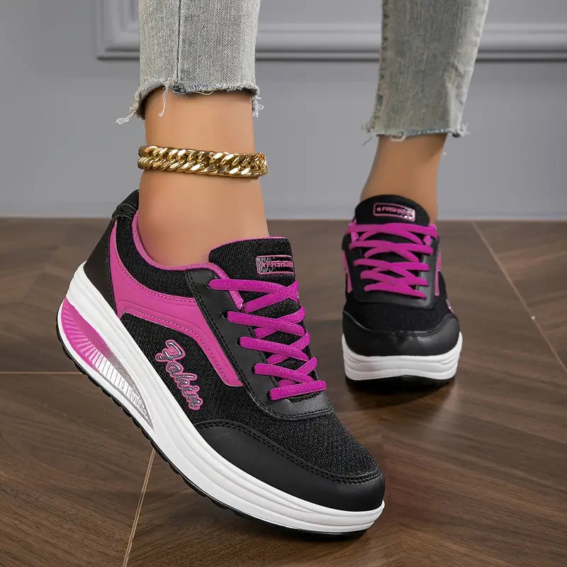 Novellea Women's Orthopedic Sneakers — Air Cushion Support - Desfino