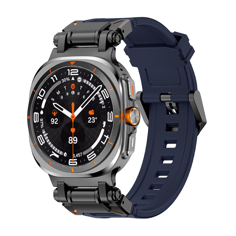 Navigator FKM -ranneke — Samsung Watch Ultra 47 mm, 140–230 mm, tappisolki - Desfino