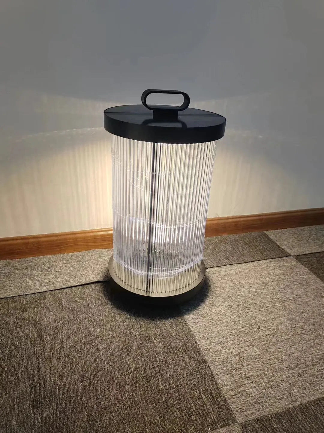 Marinell vanntett hagelanterne — Varmt LED-lys - Desfino