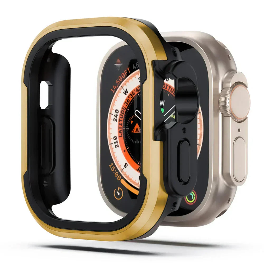 Θήκη Apple Watch από κράμα αλουμινίου Nexera — Λεπτή επένδυση TPU - Desfino