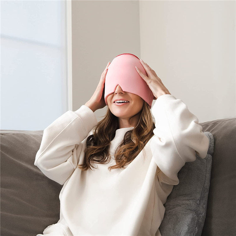 Cappello per emicrania LumaRelief — Terapia caldo/freddo regolabile - Desfino