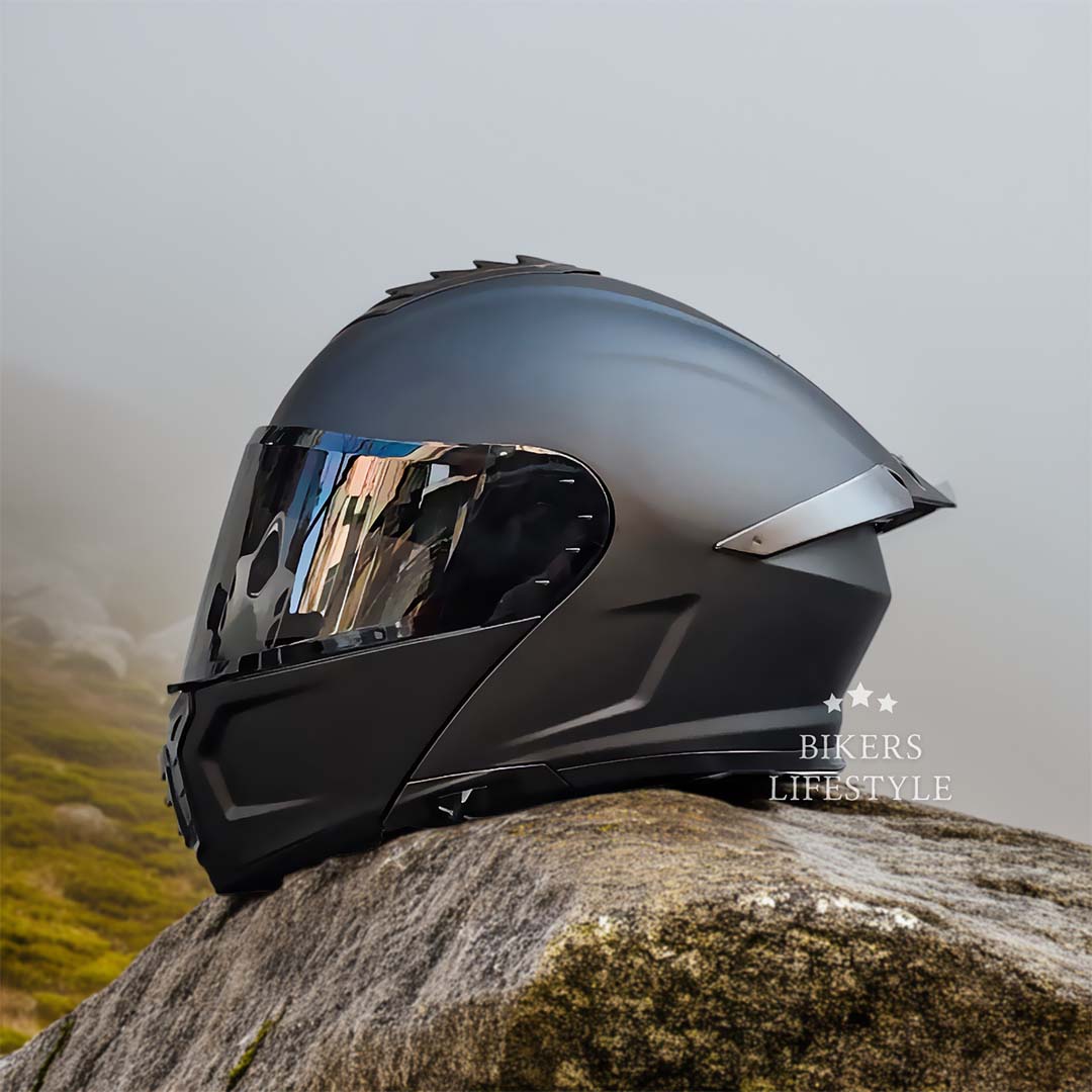 Cască modulară de motocicletă ORZ cu lentilă dublă — DOT/ECE, interior lavabil - Desfino