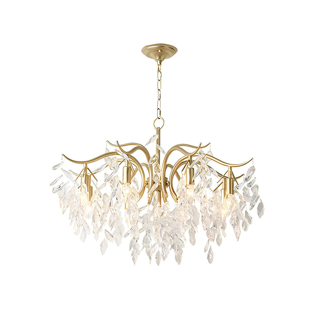 French Light Luxury Crystal Chandelier | Desfino