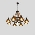 Vintage Industrial Rope Chandelier for Dining Area | Desfino