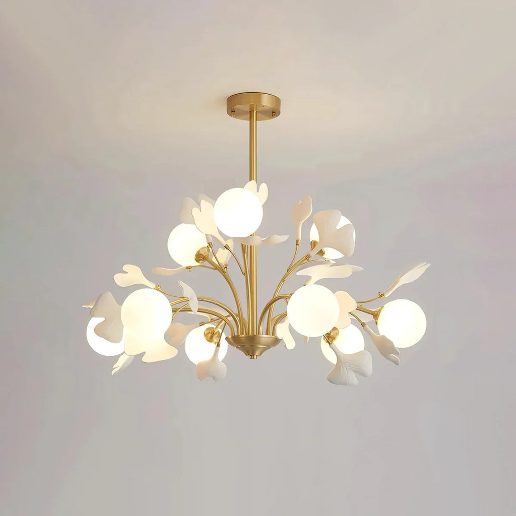 Thalassa Ginkgo Chandelier for Living Room | Desfino