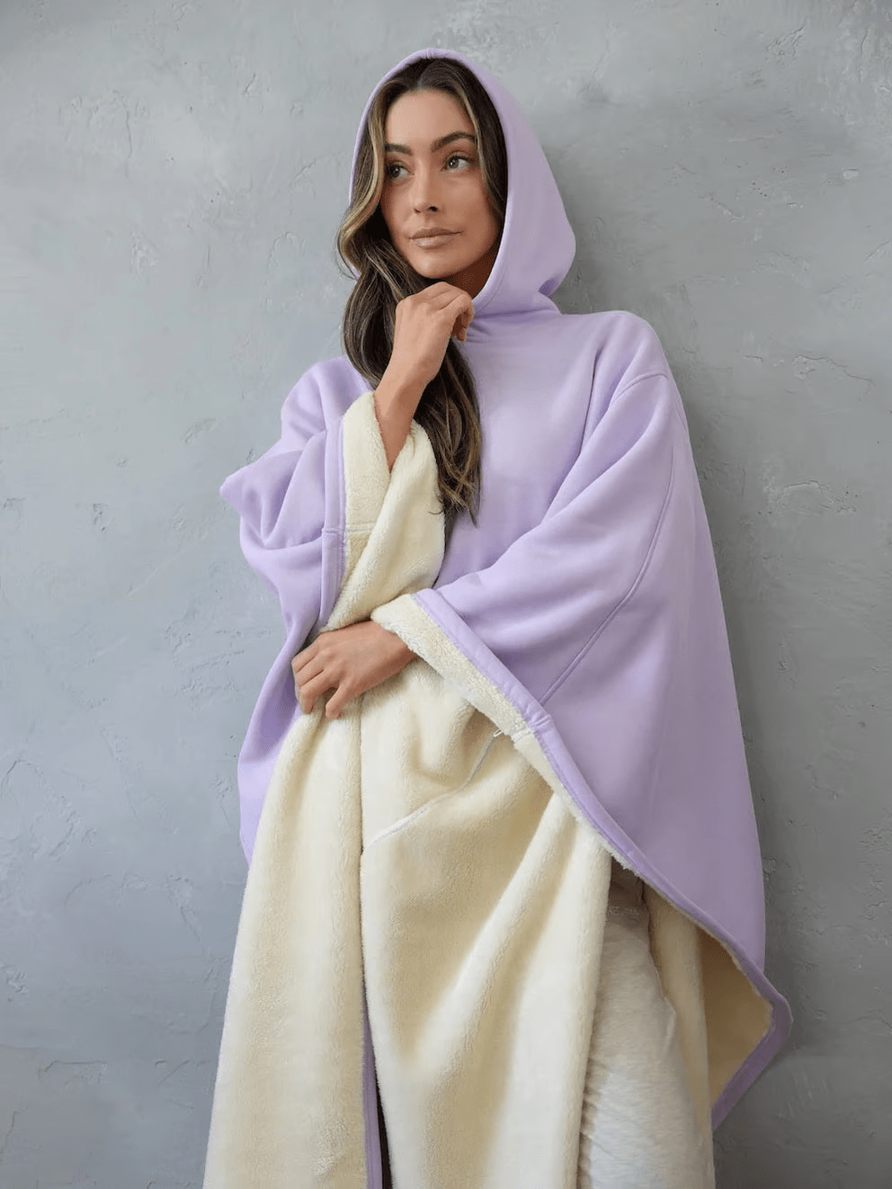 Felpa con cappuccio ArcticFlare NovaWeave — Vestibilità oversize, comfort morbido e rilassante - Desfino