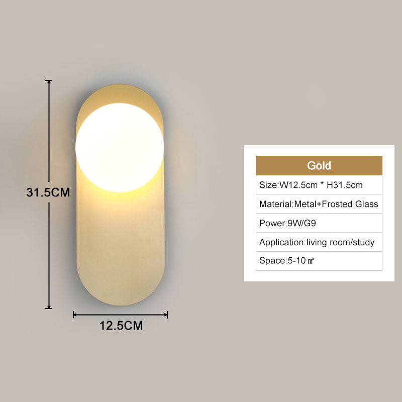 Apliques de parede LED modernos LumaNova — Iluminação ajustável - Desfino