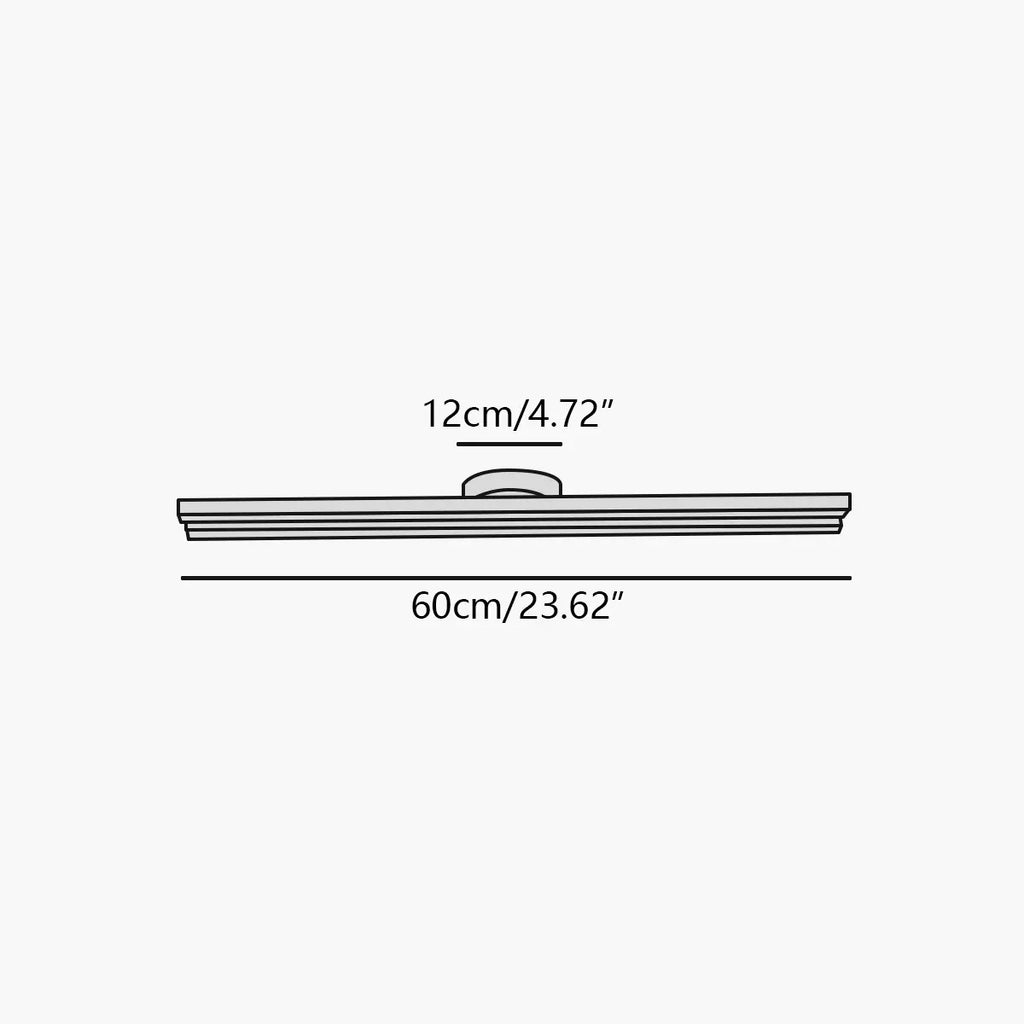 Simple Linear Ceiling Light for Living Room | Desfino