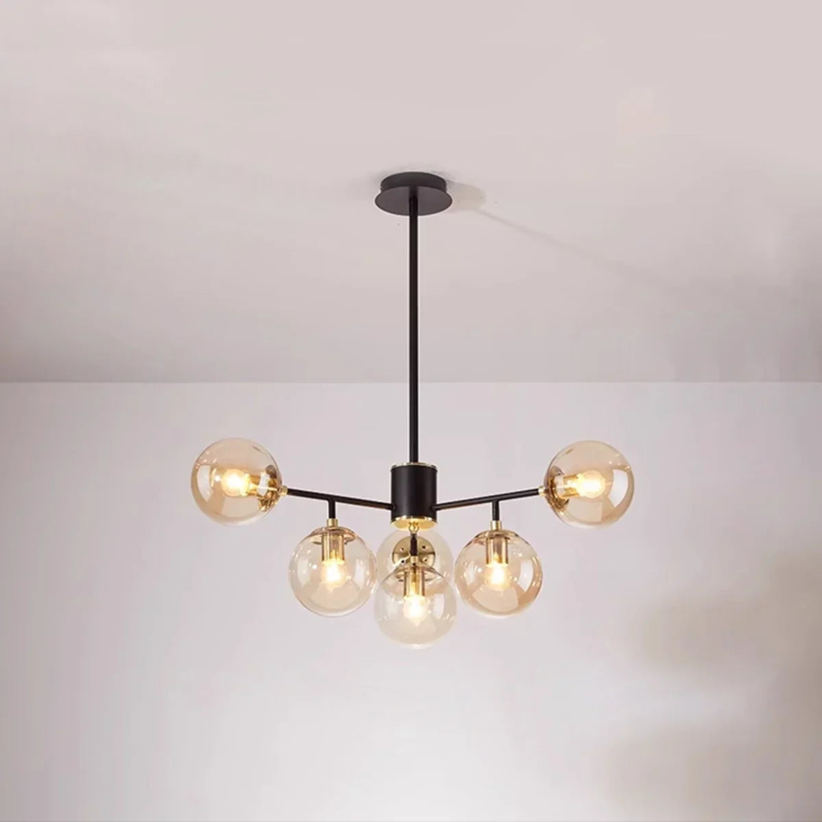 Camilla Glass Chandelier for Living Room | Desfino