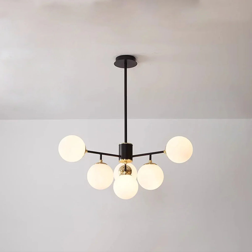 Camilla Glass Chandelier for Living Room | Desfino