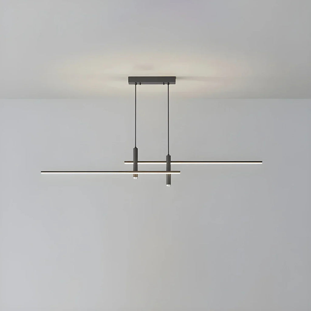 Modern Minimalist Linear LED Pendant Light | Desfino