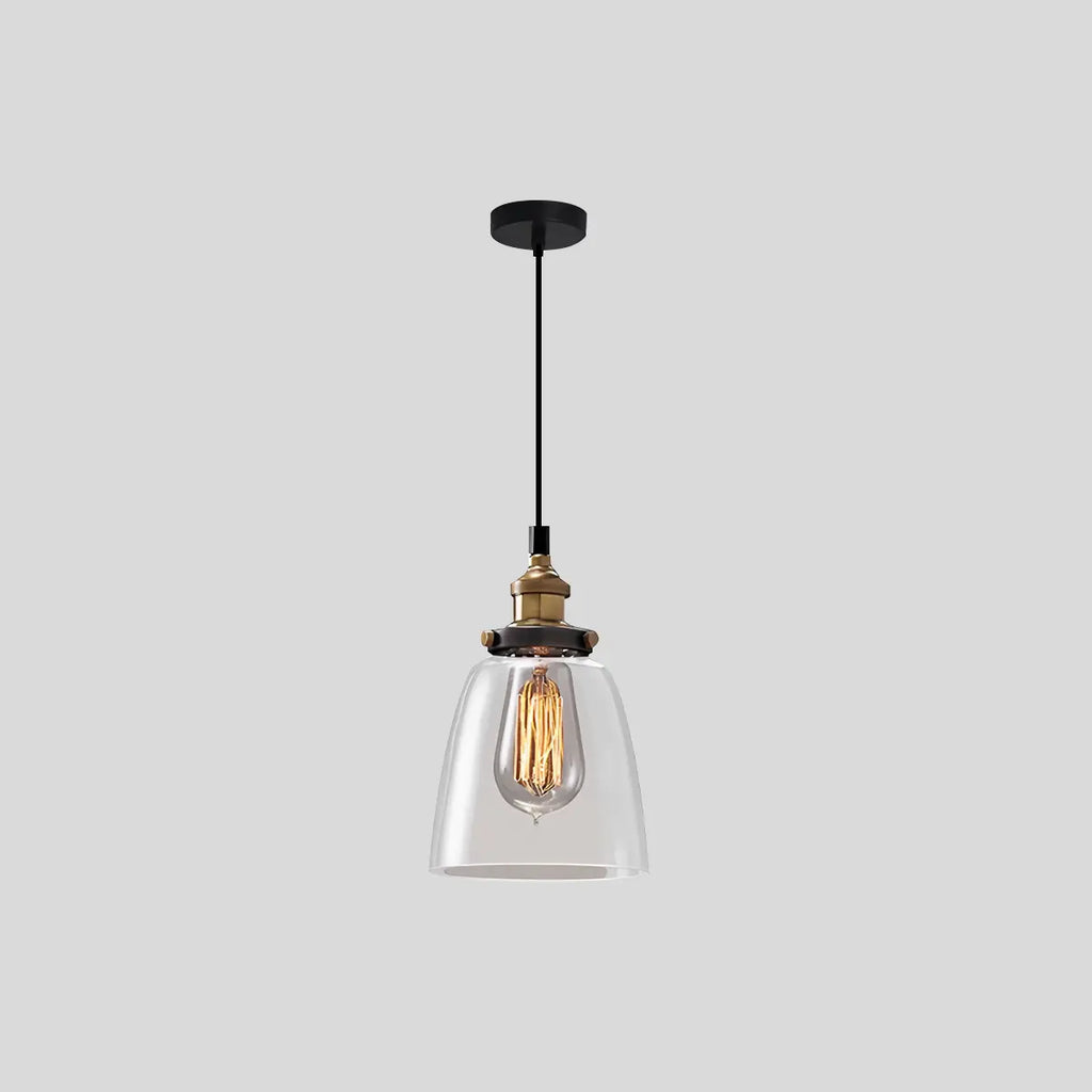 Mabel Glass Pendant Light for Kitchen Island | Desfino