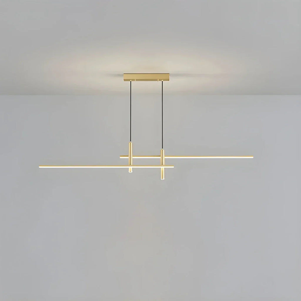 Modern Minimalist Linear LED Pendant Light | Desfino
