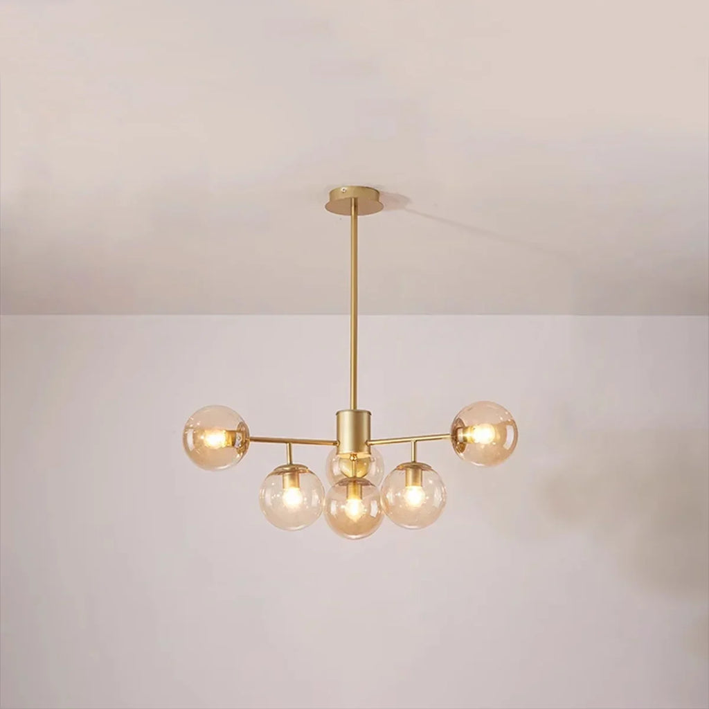 Camilla Glass Chandelier for Living Room | Desfino