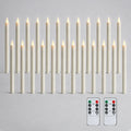 Flameless Taper Candle 24 Pack × 16 | Desfino