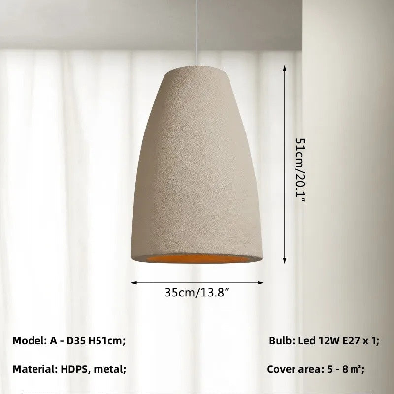Simple Gypsum Pendant Lights for Dining Room | Desfino