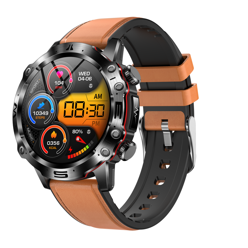 CardioNova スポーツウォッチ - ECG、血糖値、血圧・アクティビティ追跡 - Desfino