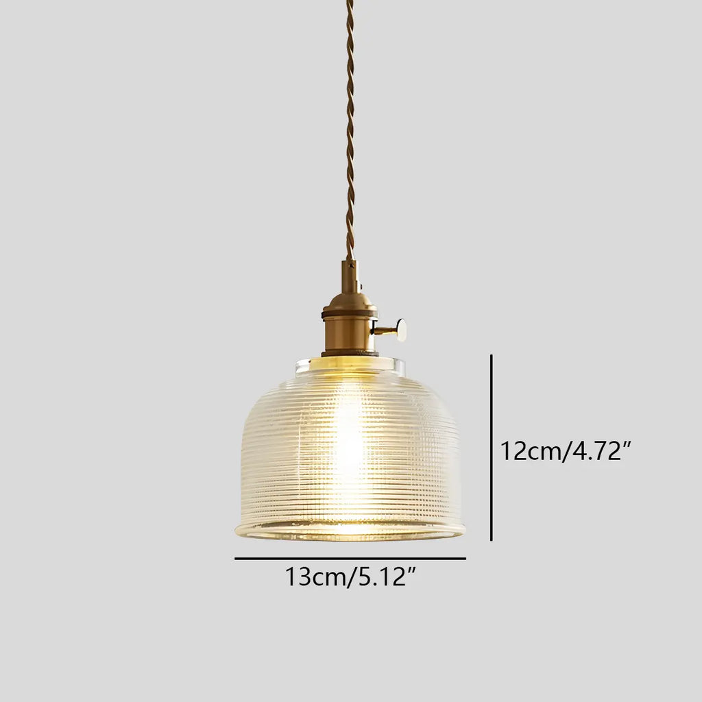 Isabel Glass Pendant Light for Kitchen Island | Desfino