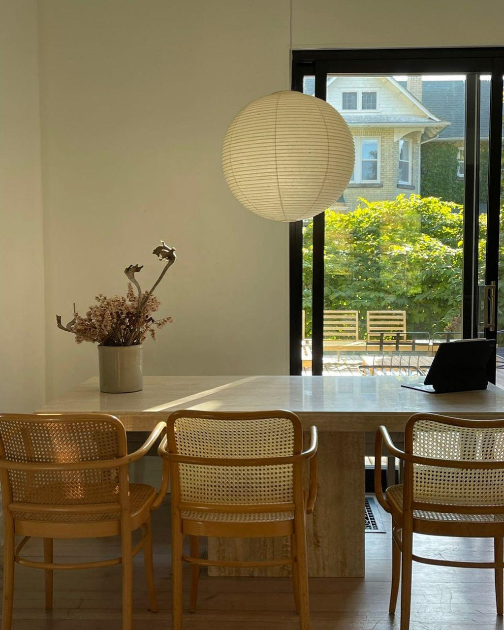 Kirei Studio Mid-Century Pendant Lamp — Akari-Inspired - Desfino
