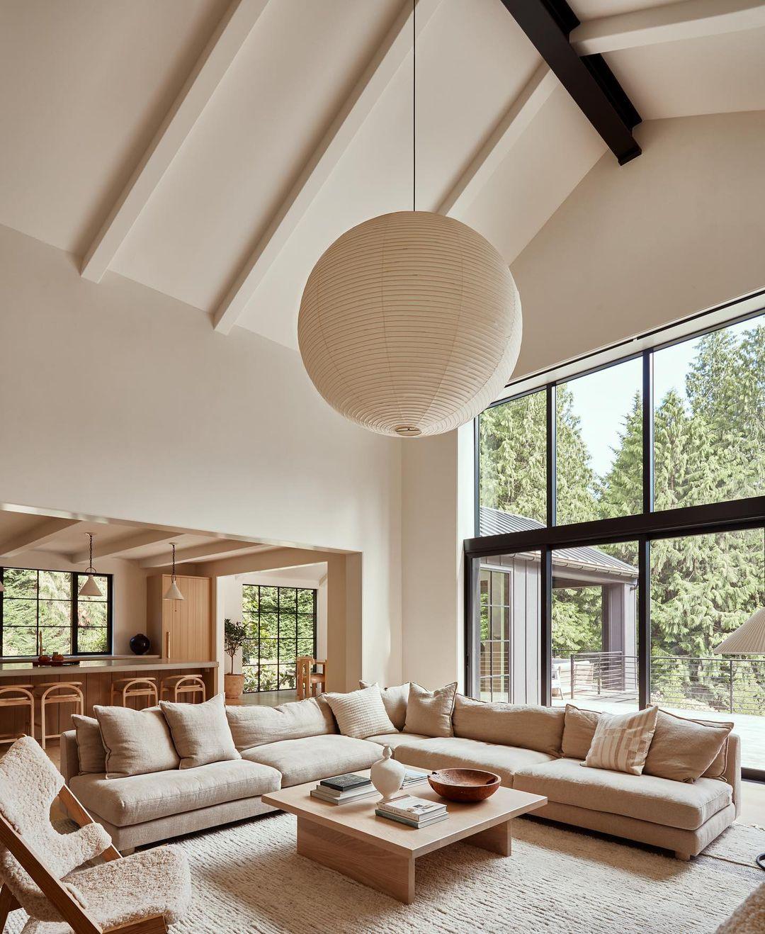 Kirei Studio Mid-Century Pendant Lamp — Akari-Inspired - Desfino