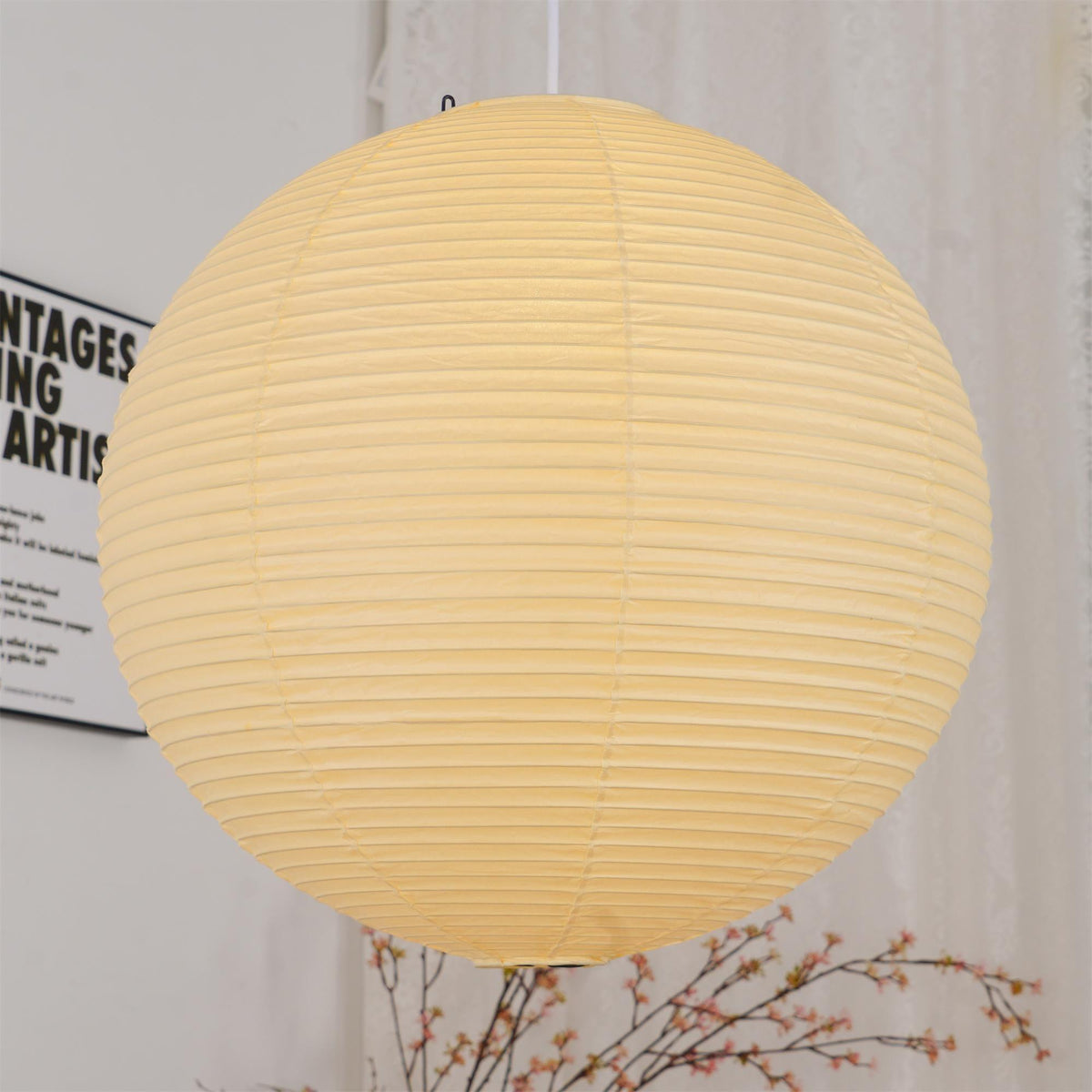 Kirei Studio Mid-Century Pendant Lamp — Akari-Inspired - Desfino