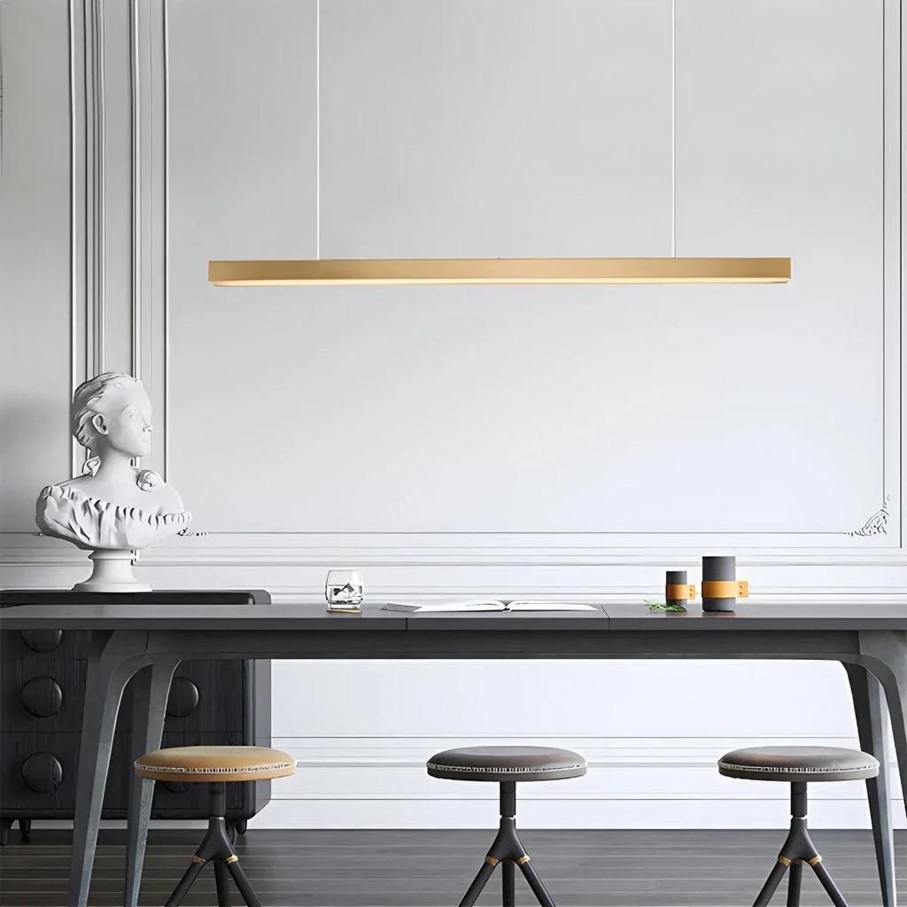 All Copper Minimalist Chandelier for Dining & Living Rooms | Desfino