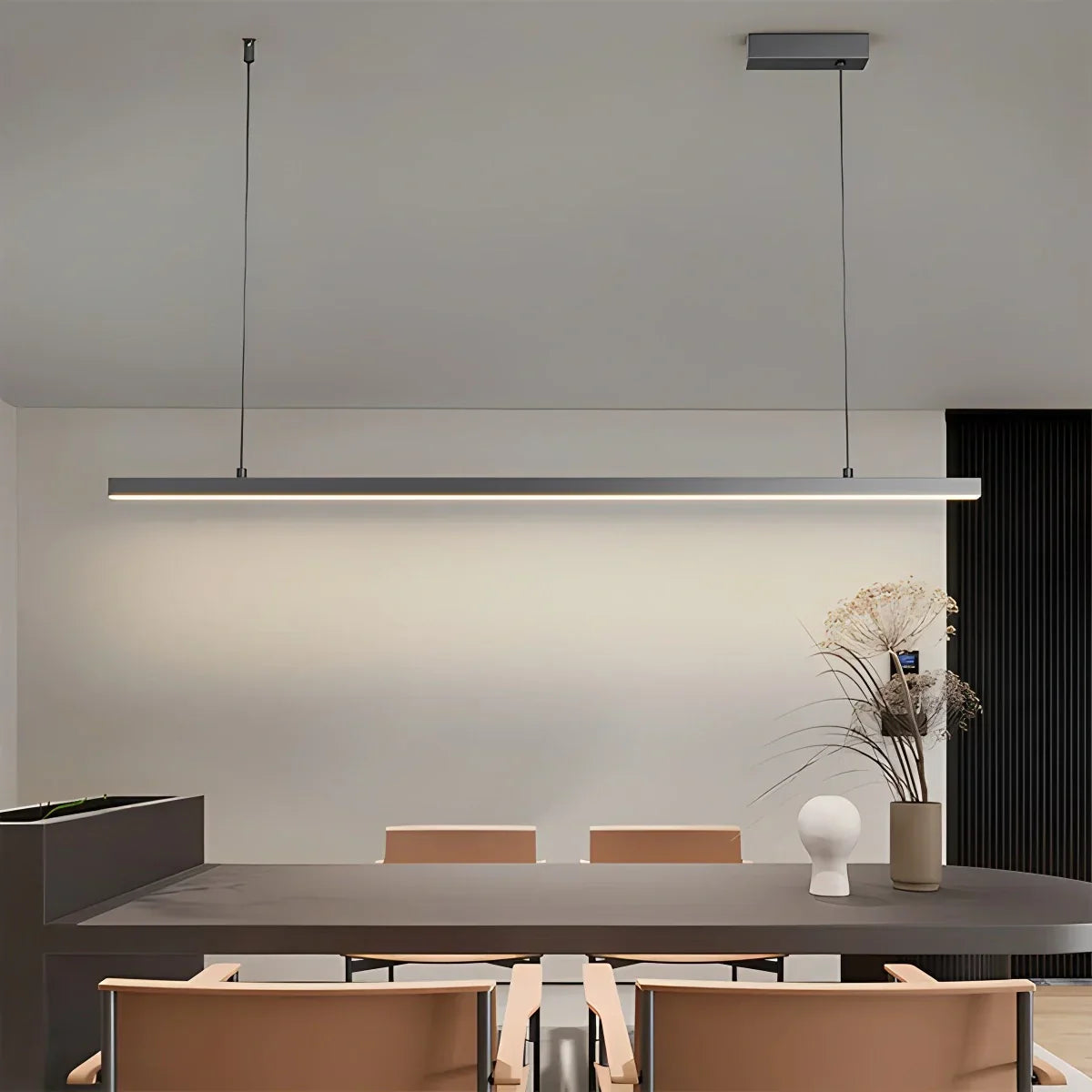 All Copper Minimalist Chandelier for Dining & Living Rooms | Desfino