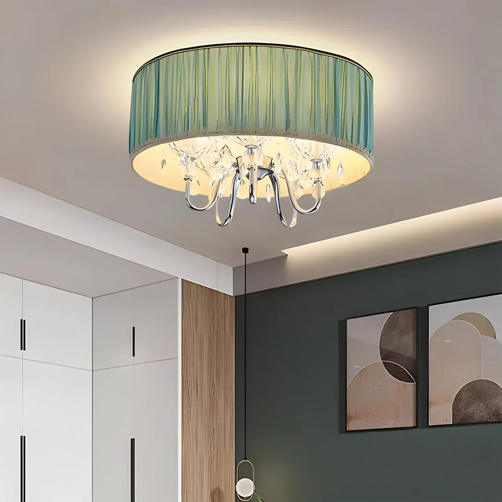 Alloy Luxury Crystal  Pendant Light for Living Room | Desfino