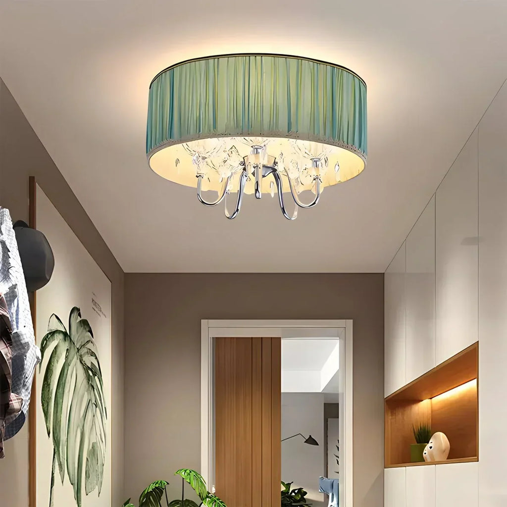 Alloy Luxury Crystal  Pendant Light for Living Room | Desfino