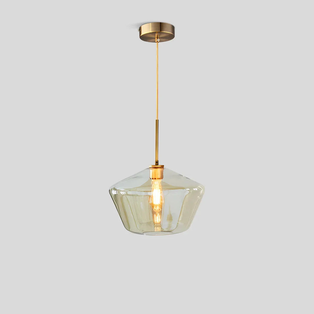 Hailie Clear Glass Pendant Light for Kitchen | Desfino
