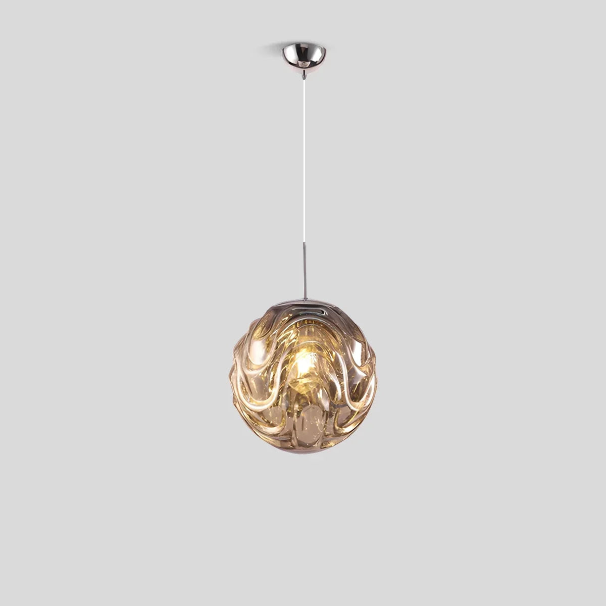 Moderne kugelförmige Pendelleuchte für Küche und Esszimmer | Desfino
