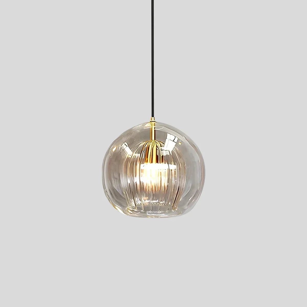 Nordic Glass Globe Pendant Light for Modern Interiors | Desfino