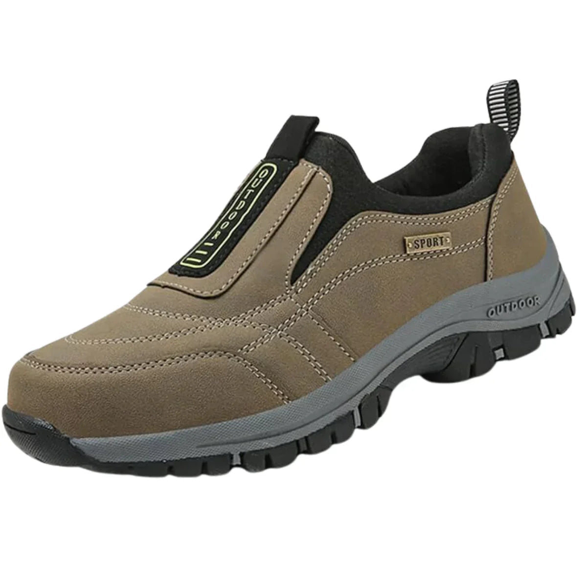 Sapatos ortopédicos confortáveis AureliaFlex para homem com sola antiderrapante - Desfino